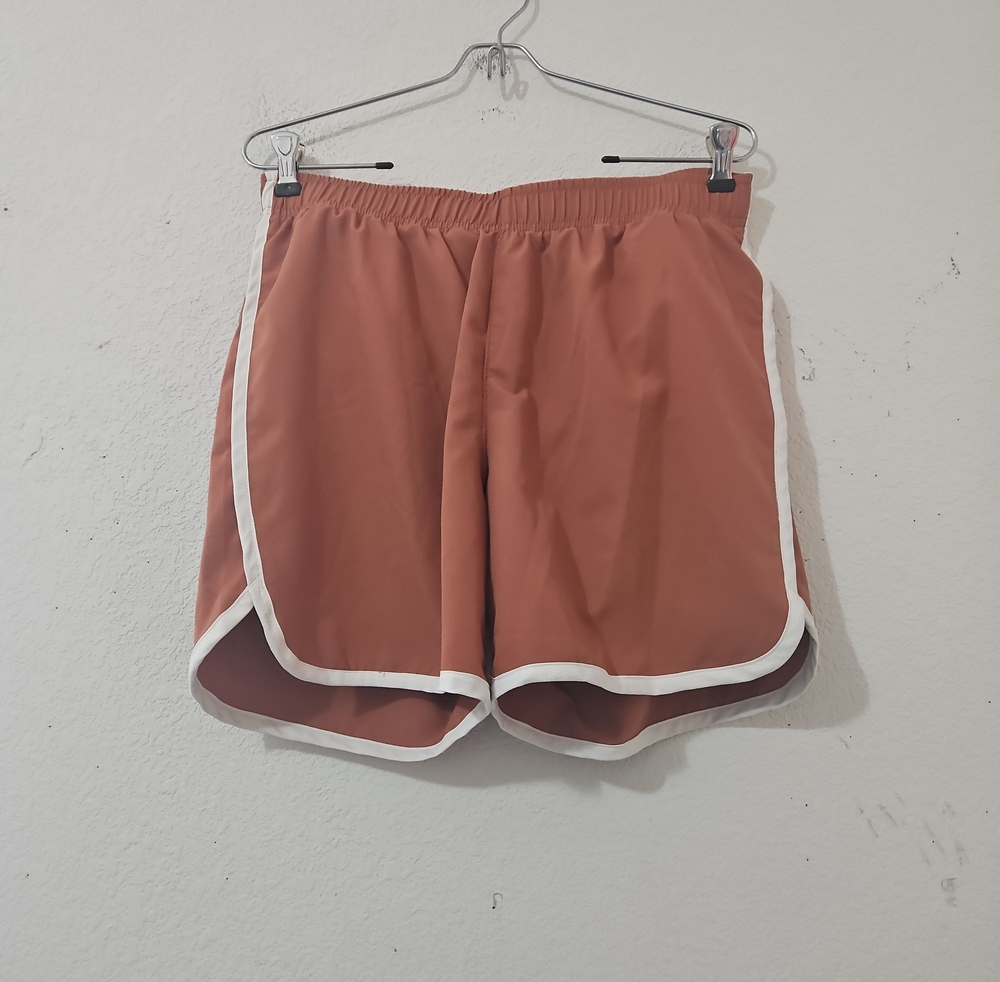 Rabbit Repeat retro-style 5" running shorts Size Medium